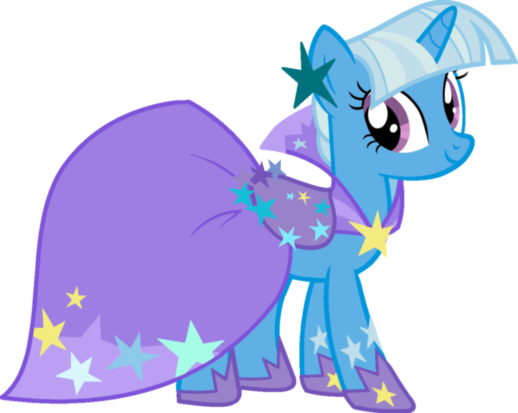 Size: 1000x799 | Tagged: safe, artist:blah23z, derpibooru import, trixie, twilight sparkle, pony, unicorn, female, grand galloping gala, great and powerful, mare, recolor, simple background, solo
