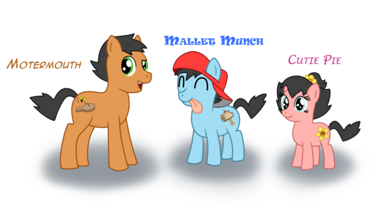 Size: 900x478 | Tagged: animaniacs, artist:marythacake, crossover, derpibooru import, dot warner, ponified, race swap, safe, simple background, wakko warner, yakko warner