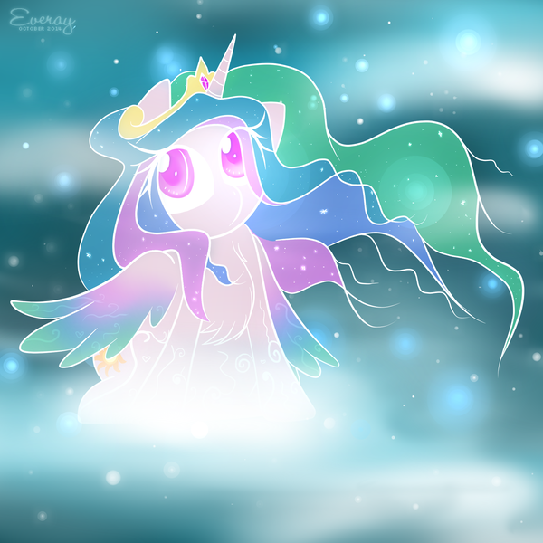 Size: 2000x2000 | Tagged: artist:everay, derpibooru import, princess celestia, safe, solo