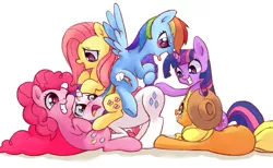 Size: 1055x650 | Tagged: artist needed, suggestive, derpibooru import, applejack, fluttershy, pinkie pie, rainbow dash, rarity, twilight sparkle, bad touch, blushing, butt grab, crying, cute, d:, drool, eyes on the prize, face down ass up, female, flarity, frown, grin, grope, heart, heart eyes, hug, hypnotized, image, imminent cunnilingus, imminent rape, lesbian, looking back, mane six, mind control, molestation, omniship, open mouth, panting, png, raised tail, raridash, rarijack, rarilight, raripie, rarity gets all the mares, restrained, smiling, spread wings, squishy cheeks, tail, tail pull, tongue out, want it need it, wingding eyes, wink