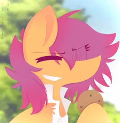 Size: 5098x5229 | Tagged: absurd resolution, artist:scootaloocuteness, cookie, derpibooru import, safe, scootaloo