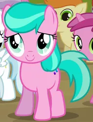 Size: 724x954 | Tagged: aquamarine, background pony, cotton cloudy, cute, derpibooru import, filly, gallop j. fry, ruby pinch, safe, screencap, solo focus