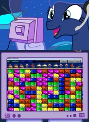 Size: 563x769 | Tagged: after dark games, derpibooru import, exploitable meme, gamer luna, meme, obligatory pony, princess luna, roof rats, safe, tv meme