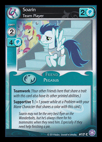 Size: 344x480 | Tagged: ccg, crystal games, derpibooru import, don neigh, enterplay, equestria games (episode), fruit pack, lemon hearts, roseluck, ruby splash, safe, soarin'