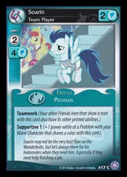 Size: 344x480 | Tagged: ccg, crystal games, derpibooru import, don neigh, enterplay, equestria games (episode), fruit pack, lemon hearts, roseluck, ruby splash, safe, soarin'