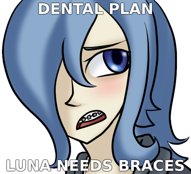 Size: 775x707 | Tagged: artist:7nights, ask, ask human luna, braces, dental plan, derpibooru import, edit, human, humanized, meme, princess luna, safe, solo, the simpsons, tumblr