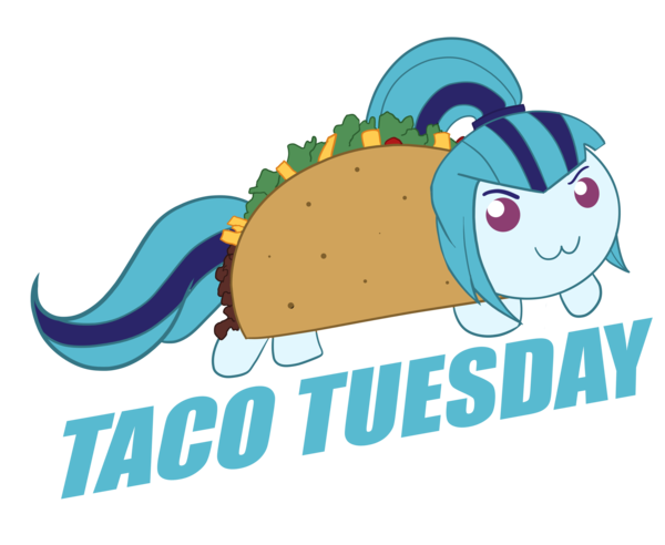 Size: 600x492 | Tagged: safe, artist:ii-art, derpibooru import, sonata dusk, equestria girls, rainbow rocks, :3, literal sonataco, nyan cat, solo, sonataco, sonyata dusk, taco tuesday