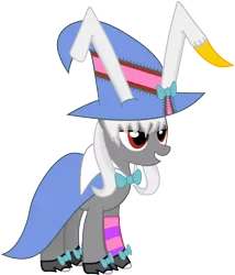 Size: 3600x4200 | Tagged: safe, artist:1cjb, artist:gabrielwoj, derpibooru import, ponified, absurd resolution, bowtie, bunny ears, clothes, crossover, image, irisu kyouko, irisu syndrome, png, shoes, simple background, sock, socks, transparent background, vector