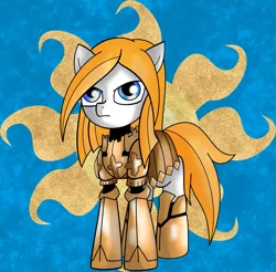 Size: 1009x994 | Tagged: armor, artist:mytatsur, cutie mark, derpibooru import, guard, oc, safe, solo, unofficial characters only