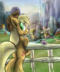 Size: 2000x2400 | Tagged: applejack, artist:manfartwish, canterlot, derpibooru import, ponyville, safe