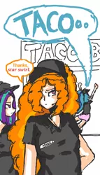 Size: 720x1260 | Tagged: safe, artist:miracle32, derpibooru import, adagio dazzle, aria blaze, sonata dusk, equestria girls, rainbow rocks, taco bell, the dazzlings