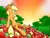 Size: 3200x2400 | Tagged: safe, artist:harthric, derpibooru import, applejack, apple, eye clipping through hair, eyebrows visible through hair, female, green apple, image, jpeg, leaning back, outdoors, red apple, sitting, smiling, solo, tree, yellow apple