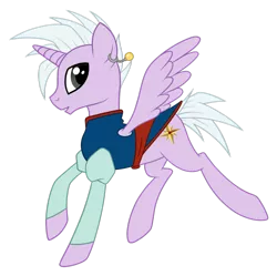 Size: 895x892 | Tagged: safe, artist:icantouchthestars, derpibooru import, ponified, alicorn, pony, compass rose, dragon ball z, earring, east kai, east kaioshin, east supreme kai, purple, supreme kai