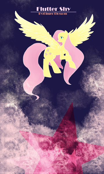 Size: 1552x2592 | Tagged: artist:gingerblossom, derpibooru import, fluttershy, pixiv, safe, solo