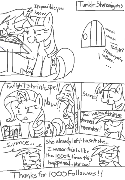 Size: 599x864 | Tagged: safe, artist:bambooharvester, derpibooru import, gilda, rarity, spike, twilight sparkle, dragon, gryphon, ask, comic, monochrome, rarity replies, tumblr