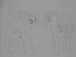 Size: 678x513 | Tagged: safe, artist:berrypunchrules, derpibooru import, adagio dazzle, captain planet, ponified, pony, background human, capdazzle, equestria girls ponified, monochrome, traditional art