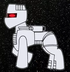 Size: 539x555 | Tagged: safe, artist:combatkaiser, derpibooru import, ponified, crossover, rom, rom spaceknight