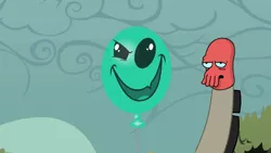 Size: 878x494 | Tagged: balloon, balloon discord, derpibooru import, discord, edit, edited screencap, futurama, safe, screencap, the return of harmony, zoidberg