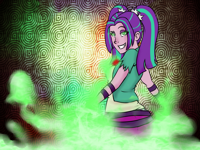 Size: 1600x1200 | Tagged: safe, artist:richardinya, derpibooru import, aria blaze, equestria girls, rainbow rocks, solo