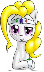 Size: 333x541 | Tagged: safe, artist:skorpionletun, derpibooru import, surprise, g1, bracelet, g1 to g4, generation leap, jewels, simple background, solo, tiara, transparent background