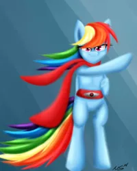 Size: 1600x2000 | Tagged: safe, artist:novaspark, derpibooru import, rainbow dash, pony, bipedal, kamen rider, kamen rider ichigo, solo