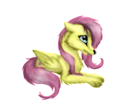 Size: 1024x874 | Tagged: safe, artist:lupiarts, derpibooru import, part of a set, fluttershy, wolf, flutterwolf, simple background, solo, species swap, transparent background