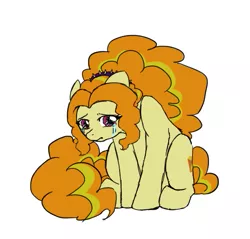 Size: 535x511 | Tagged: adagio dazzle, addolorato dazzle, artist:catlover1672, crying, derpibooru import, ponified, sad, safe, solo