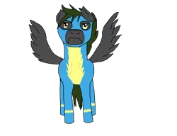 Size: 1300x1000 | Tagged: artist:patec, derpibooru import, oc, oc:xormak, safe, simple background, solo, transparent background, unofficial characters only, wonderbolts, wonderbolts uniform