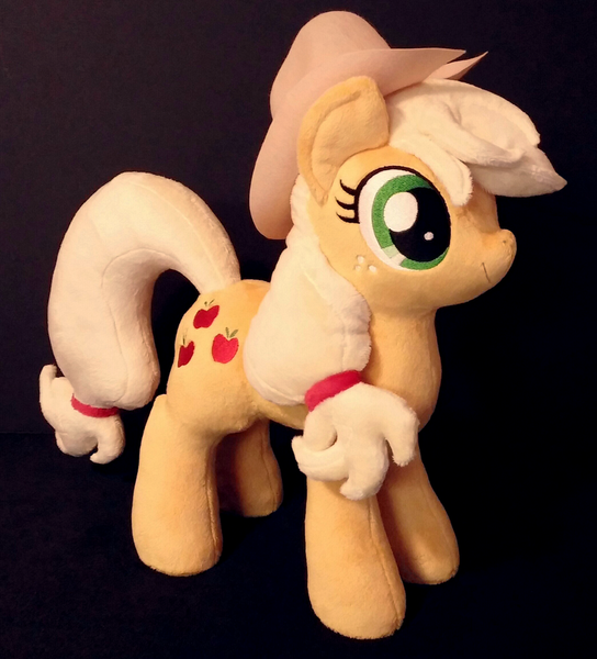 Size: 800x883 | Tagged: applejack, artist:equestriaplush, derpibooru import, irl, photo, plushie, safe, solo