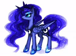 Size: 600x445 | Tagged: artist:cizu, artist:zimtak111, colored, derpibooru import, princess luna, safe, solo