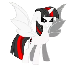 Size: 10000x8317 | Tagged: safe, artist:rainbow-dash-2014, derpibooru import, oc, unofficial characters only, alicorn, pony, absurd resolution, alicorn oc, donut steel, evil clone, solo, twilight demon