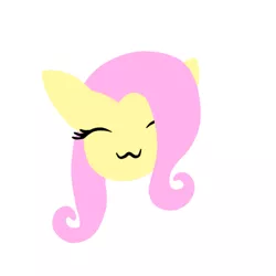 Size: 512x512 | Tagged: safe, artist:fritzipretzel, derpibooru import, fluttershy, :3, cute