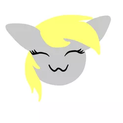 Size: 512x512 | Tagged: safe, artist:fritzipretzel, derpibooru import, derpy hooves, pegasus, pony, :3, cute, female, mare