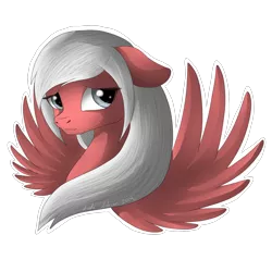 Size: 2000x2000 | Tagged: safe, artist:dreamyartcosplay, derpibooru import, oc, oc:dreamy thread, unofficial characters only, pegasus, pony, simple background, transparent background, worried