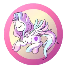 Size: 450x450 | Tagged: safe, artist:rinkunokoisuru, derpibooru import, oc, unofficial characters only, pegasus, pony, solo