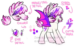 Size: 1024x645 | Tagged: safe, artist:zowiestardust-mlp, derpibooru import, oc, oc:shimmer sparkle, unofficial characters only, bat pony, solo