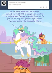 Size: 684x950 | Tagged: artist:brutamod, ass brutalewd, brutalewd, derpibooru import, disappointed, memory, princess celestia, princess molestia, scootaloo, suggestive