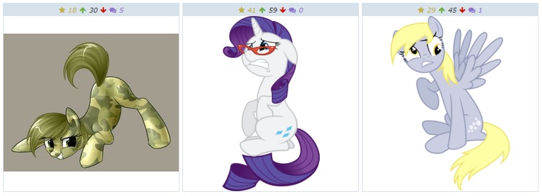 Size: 773x280 | Tagged: safe, derpibooru import, derpy hooves, rarity, pegasus, pony, derpibooru, exploitable meme, female, juxtaposition, juxtaposition win, mare, meme, meta