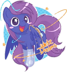 Size: 800x855 | Tagged: safe, artist:xwhitedreamsx, derpibooru import, oc, unofficial characters only, pegasus, pony, blushing, clothes, female, flying, mare, simple background, smiling, socks, solo, starry eyes, transparent background, wingding eyes