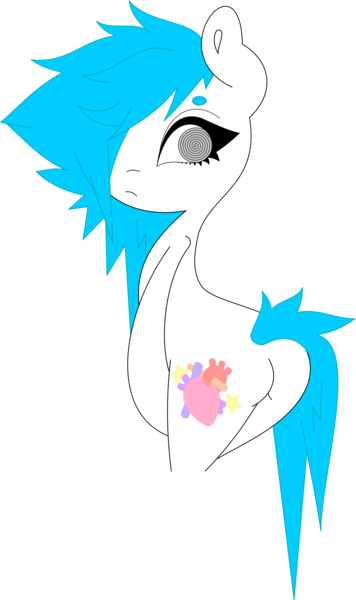 Size: 1545x2601 | Tagged: questionable, artist:candy-vanity, derpibooru import, oc, oc:pastel palette, unofficial characters only, pony, ass, bipedal, female, looking away, nudity, solo, solo female, swirly eyes