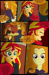 Size: 900x1360 | Tagged: safe, artist:jacky-bunny, derpibooru import, adagio dazzle, sunset shimmer, equestria girls, rainbow rocks, comic, magic of the sirens, the dazzlings