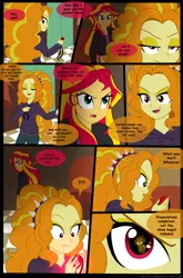 Size: 900x1360 | Tagged: safe, artist:jacky-bunny, derpibooru import, adagio dazzle, sunset shimmer, equestria girls, rainbow rocks, comic, magic of the sirens, pendant, the dazzlings, true form