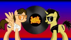 Size: 1280x720 | Tagged: '90s, derpibooru import, diggin' your scene, kevin coleman, music, pmv, ponified, pony creator, pop, punk, record, rock, safe, ska, smash mouth, steve harwell, vinyl