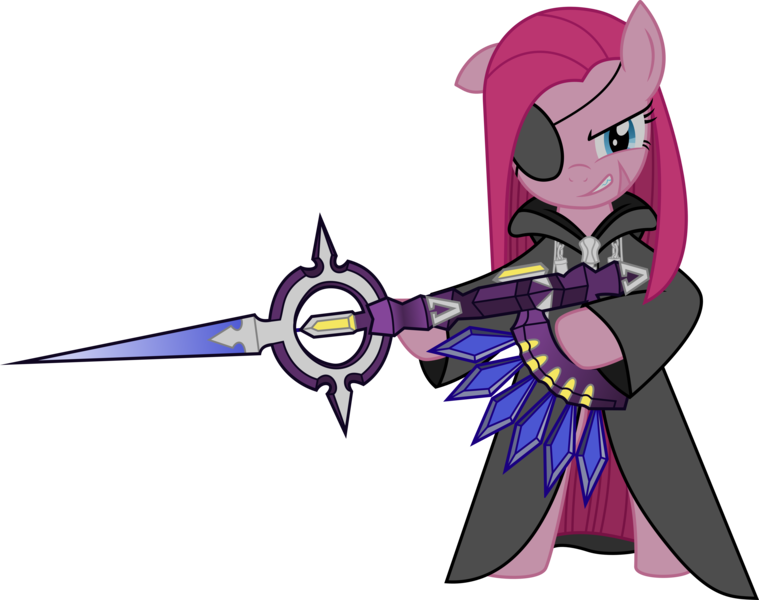 Size: 7810x6170 | Tagged: absurd resolution, artist:jackos92, derpibooru import, kingdom hearts, organization xiii, pinkamena diane pie, pinkie pie, safe, xigbar