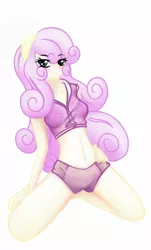 Size: 448x741 | Tagged: artist:lutholypse, breasts, derpibooru import, female, human, humanized, older, solo, solo female, suggestive, sweetie belle