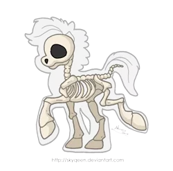 Size: 1196x1180 | Tagged: safe, artist:almairis, derpibooru import, pony, anatomy, generic pony, silhouette, simple background, skeleton, solo, transparent background, x-ray, x-ray picture