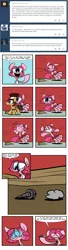 Size: 1280x4728 | Tagged: artist:joeywaggoner, comic, dancing, derpibooru import, diane, pinkie clone, pinkie pie, safe, the clone that got away, too many pinkie pies