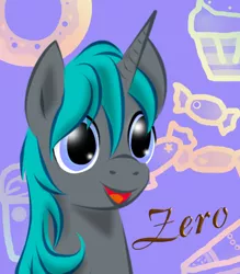 Size: 1000x1139 | Tagged: safe, artist:cloclo2388, derpibooru import, oc, oc:zero, unofficial characters only, pony, unicorn, badge, male, stallion