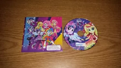 Size: 4128x2322 | Tagged: safe, derpibooru import, applejack, fluttershy, pinkie pie, rainbow dash, rarity, sunset shimmer, twilight sparkle, twilight sparkle (alicorn), equestria girls, rainbow rocks, cd, promo, soundtrack, walmart