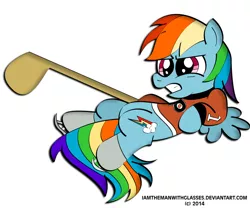 Size: 979x816 | Tagged: artist:iamthemanwithglasses, derpibooru import, hockey, hockey stick, nhl, philadelphia flyers, rainbow dash, safe